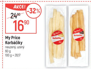 Sýr korbáčky My price