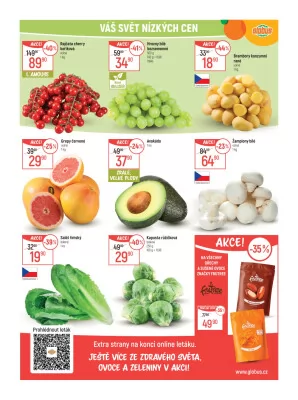 akční leták Globus 10.7.2024-16.7.2024