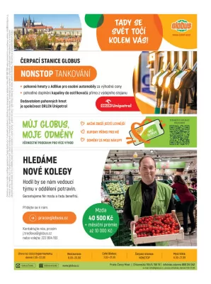 akční leták Globus 10.7.2024-16.7.2024