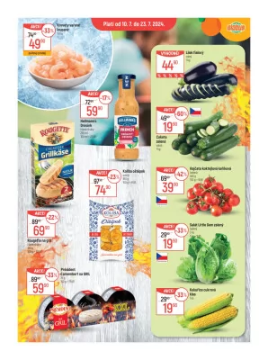 akční leták Globus 10.7.2024-16.7.2024