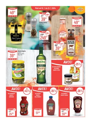 akční leták Globus 10.7.2024-16.7.2024