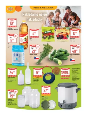 akční leták Globus 10.7.2024-16.7.2024