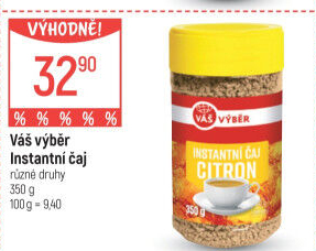 Instantní čaj Váš Výběr