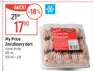 Mražený krém My Price