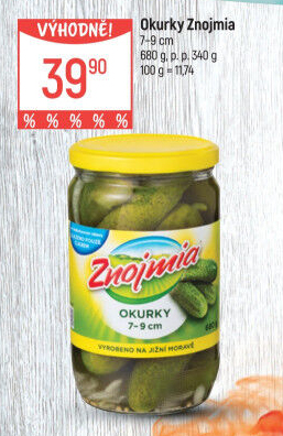 Okurky Znojmia