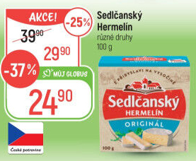 Sýr Hermelín Sedlčanský