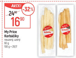 Sýr korbáčky My price