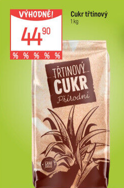 Třtinový cukr přírodní Druid