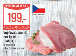 Vepřová pečeně bez kosti Globus