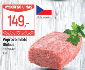 Vepřové mleté maso Globus