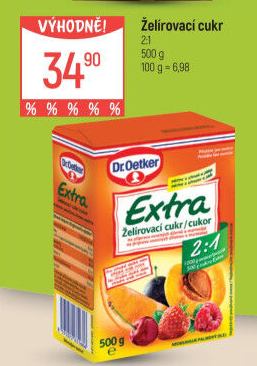 Želírovací cukr Extra Dr. Oetker