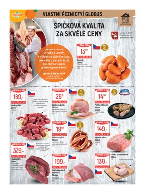 akční leták Globus 10.7.2024-16.7.2024