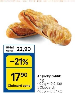 Anglický rohlík