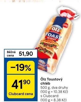 Toustový chléb Ölz