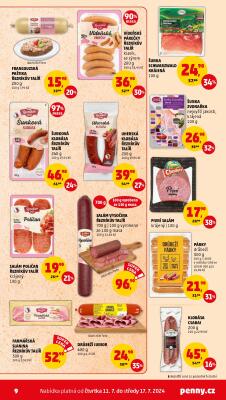 akční leták Penny Market 11.7.2024-17.7.2024