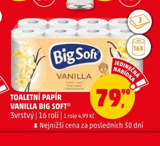 TOALETNÍ PAPÍR VANILLA BIG SOFT