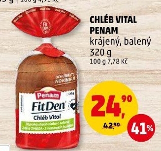 Chléb Vital Fit Den Penam