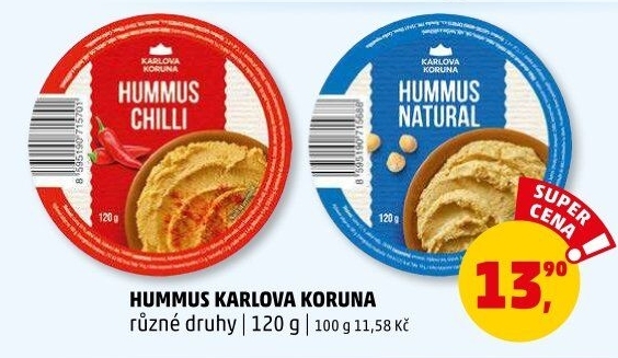 Hummus Karlova Koruna