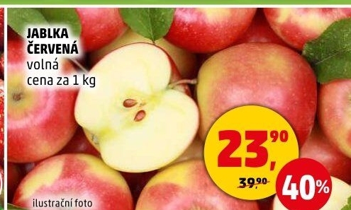 Jablka červená
