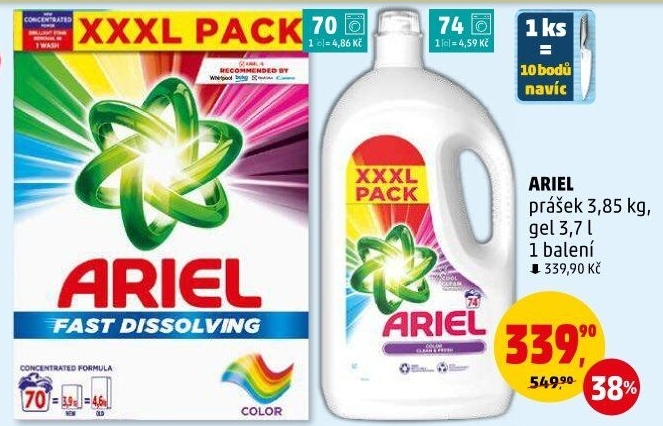 Prací prášek Ariel