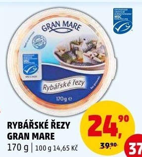 Řezy rybářské Gran Mare