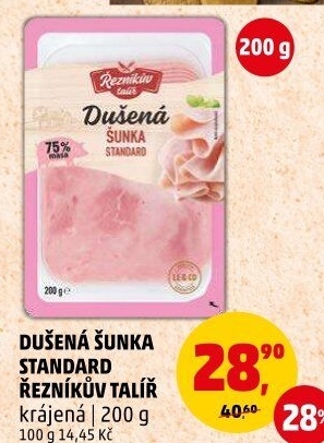 Šunka dušená standard Řezníkův talíř
