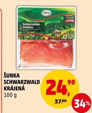 Šunka schwarzwaldská Wein