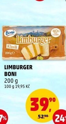 Sýr Limburger Boni