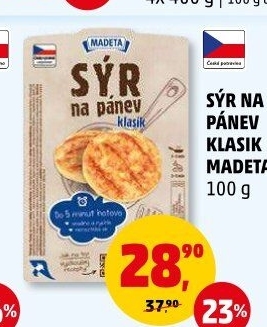 Sýr na pánev Madeta