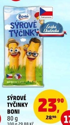 Sýrové tyčinky pro děti Boni
