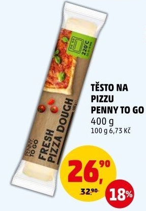 Těsto na pizzu Penny To Go