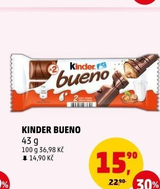 Tyčinka Bueno Kinder