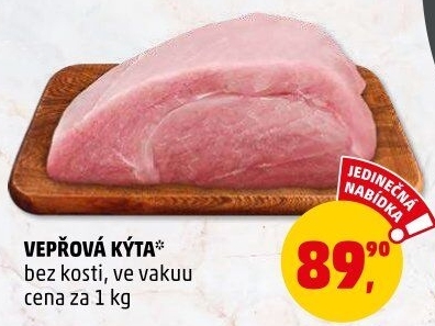 Vepřová kýta bez kosti