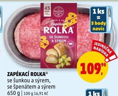 Zapékací rolkaSnadné vaření Kostelecké uzeniny