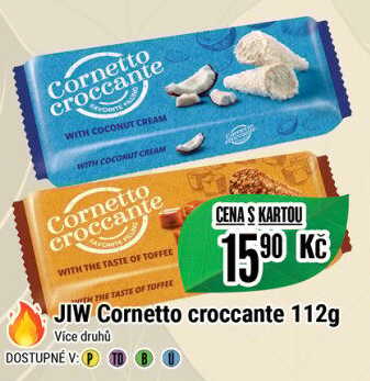Oplatky Wafers Cornetto Croccante