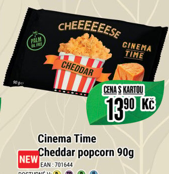 Popcorn do mikrovlnky Cinema Time