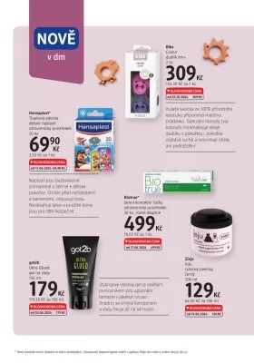 akční leták dm drogerie 11.7.2024-14.8.2024