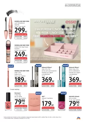 akční leták dm drogerie 11.7.2024-14.8.2024