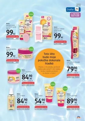 akční leták dm drogerie 11.7.2024-14.8.2024