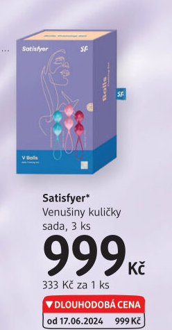 Venušiny kuličky Satisfyer - dm drogerie akcniletaky.com