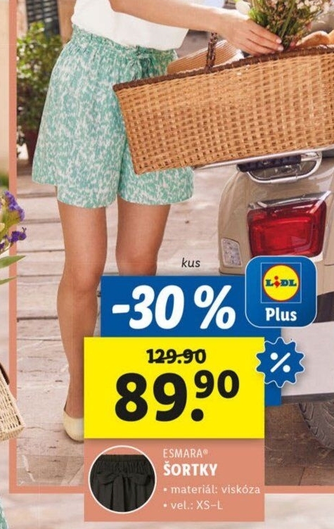 Dámské šortky - kraťasy Esmara