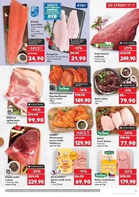 akční leták Kaufland 17.7.2024-23.7.2024