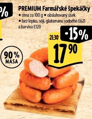 Farmářské špekáčky Premium