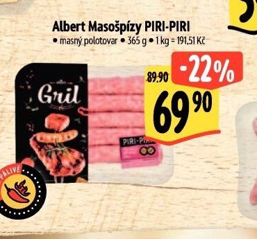Albert Masošpízy PIRI-PIRI