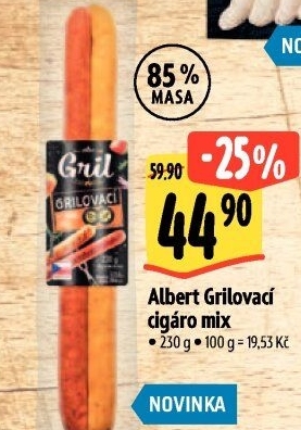 Cigárogrilovací Albert Gril