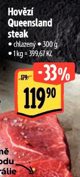 Hovězí steak Queensland