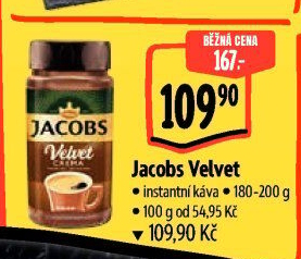 Instantní káva Jacobs Velvet
