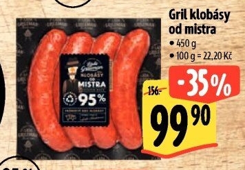 Klobásy od mistra Láďa Grileman Kostelecké uzeniny