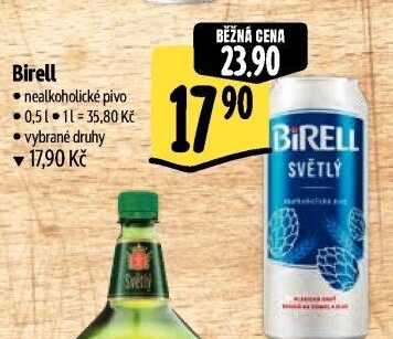 Nealkoholické pivo Birell