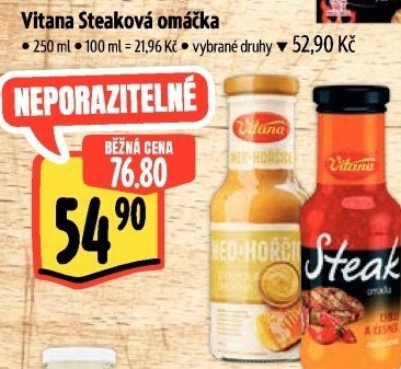 Omáčka steaková Vitana